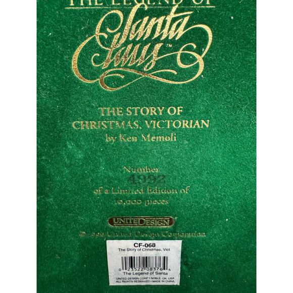 Rare Ken Memoli Story of Christmas Santa Claus and Animals Numbered - Picture 10 of 10